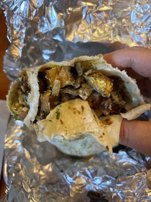 Beef egg burrito  at The Fix in Reno