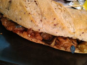 Lujuria vegana at La Muga in Bilbao