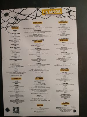 Carta agosto 2021 at La Muga in Bilbao