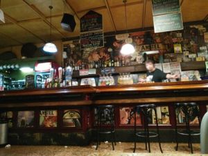bar at La Muga in Bilbao