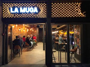 Front at La Muga in Bilbao