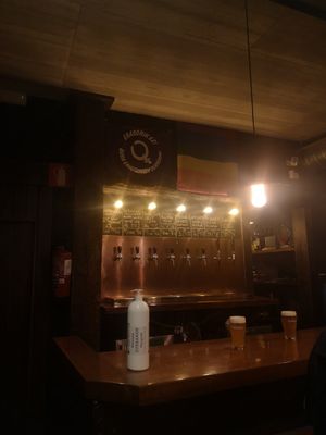 Bar at La Muga in Bilbao