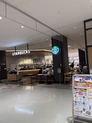   at Starbucks in Yokohama