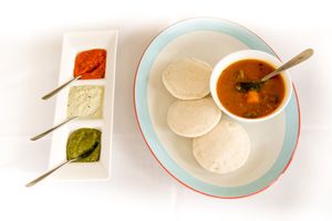 Idli (VEGAN) at Grand Cholan in East London