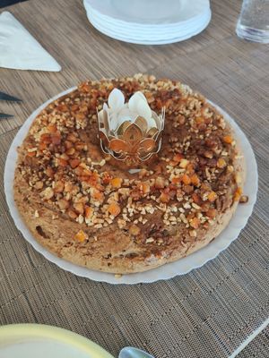 Roscón de reyes at LA Revolucio Del Pa Ecologic in St Celoni