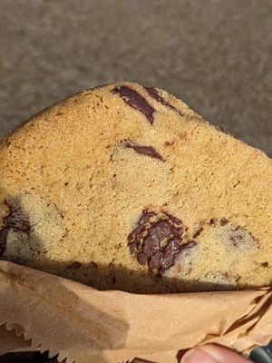 Yummy cookie at The Lift Cafe in Folkestone