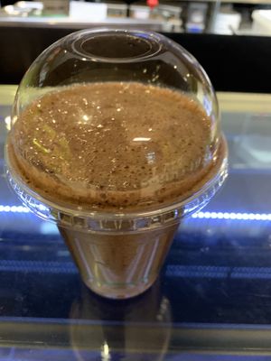 Dark matter smoothie. Very nice    at Pulp Friction - Trafalgar on Collins in Hobart