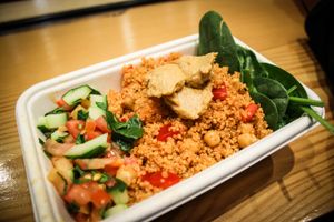 kuskus salad at Pulp Friction - Trafalgar on Collins in Hobart