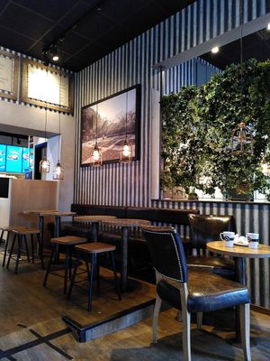 Eat-in space at Espresso House - Gamla Stan in Stockholm