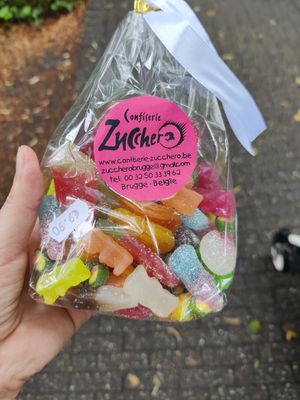 Sachet en vrac at Confiserie Zucchero in Bruges