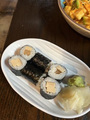 Tofu makies  at Komodo Loco in Denton