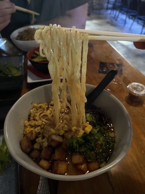 Miso ramenn  at Komodo Loco in Denton