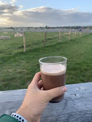 Hot chocolate   at Blaue Stunde in Berlin