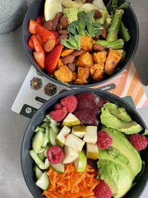 Beetroot, avocado   at Stadtsalat in Cologne