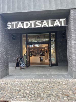Outside - they do have settings infront as well   at Stadtsalat in Cologne