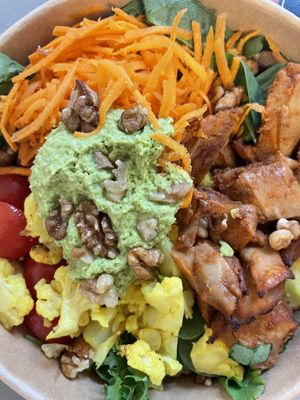 Created my own with planted chicken   at Stadtsalat in Cologne