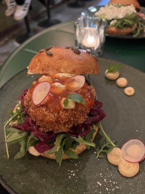 Sweet potato bagel  at Ewig Freunde in Berlin