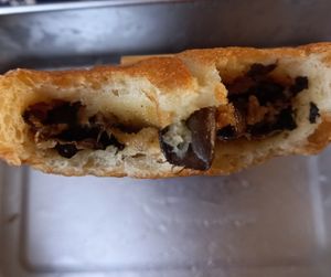 gefüllt mit pilzen sogar noch leckerer als mit kraut😍 at VeganOstъ - Pop Up in Sohland An Der Spree