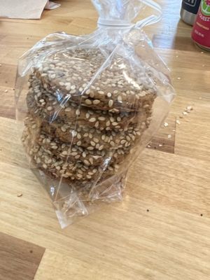 Vegan seed cookies  at Gemini Cafe & Bakery in Bethel