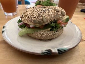 Different view  at Gemini Cafe & Bakery in Bethel