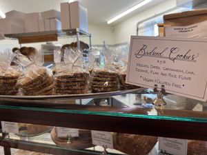 Birdseed cookies   at Gemini Cafe & Bakery in Bethel