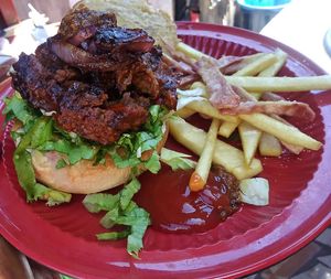 Emperor Ital Burger at Emperor Ital Joint in Cape Coast