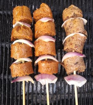 Veagn Sausage - Hot Sausage / Jerk at Emperor Ital Joint in Cape Coast