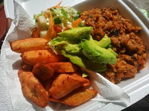 Special Red Red at Emperor Ital Joint in Cape Coast