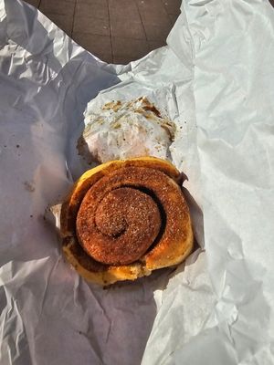 Vegan Cinnamon roll. at loaf. in Norwich