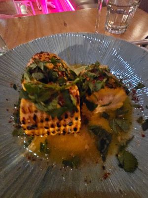 Miso butter corn at Love House in Anglesea