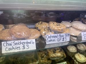 Cookies and gluten free options  at Charlotte Street Coffee Company in Pottstown