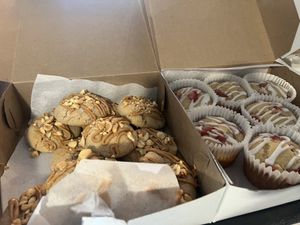 Cookies and muffins   at Charlotte Street Coffee Company in Pottstown