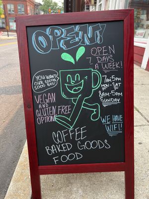   at Charlotte Street Coffee Company in Pottstown