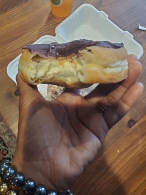 Boston Cream Donut at Charlotte Street Coffee Company in Pottstown