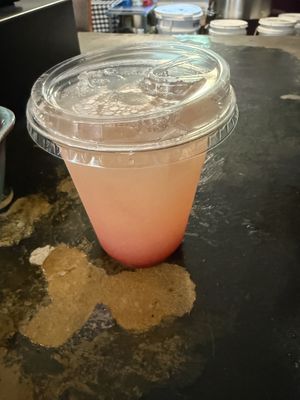 strawberry lemonade  at Charlotte Street Coffee Company in Pottstown