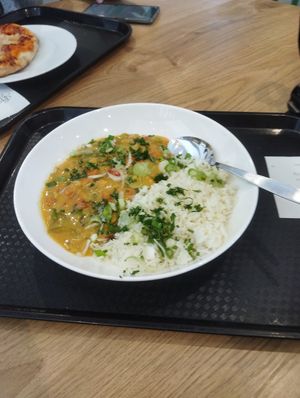Vegan curry at Keukenhof - Jacoba's Kitchen in Lisse