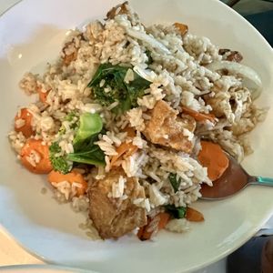 Fried rice with tofu  at Manly Thai Gourmet in Manly