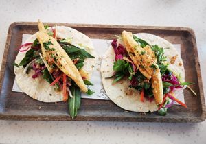 Cajun Corn Tacos at Whistling Kite in Secret Harbour