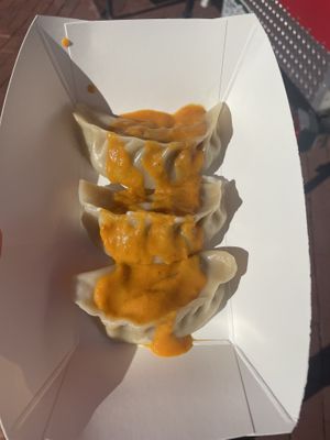   at Chiri's Momo Delight in Boulder