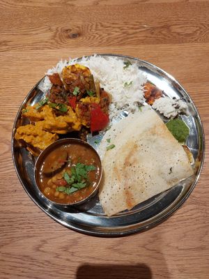 Delicious South Indian food at VeganLife SoiSoi in Kyoto