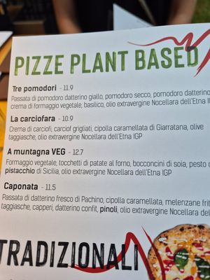  at Vulcanica Pizzeria in Acireale