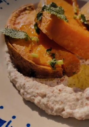 Patate douce rôtie at Matsa Caffè in Bordeaux