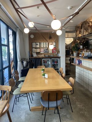 Inside    at Cafe Graphy in Tokyo