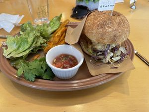   at Cafe Graphy in Tokyo