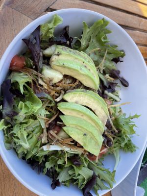 Caribbean salad   at TJ's Tiki Bar in Marathon