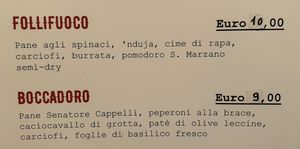 Vegan options - with removing dairy  at Ostuni Bistrot in Ostuni