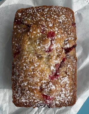 Cranberry orange (one of the best vegan cakes of theirs I've had) 🤍🌱  at Bolivar Bread Bakery in Harpers Ferry