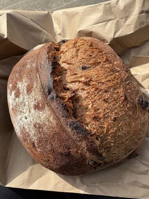 Hot chocolate sourdough 😍 #Veganuary at Bolivar Bread Bakery in Harpers Ferry