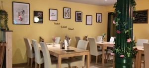 Inside at AnTee Vegan in Hamburg