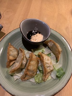 Starter: gyoza   at AnTee Vegan in Hamburg